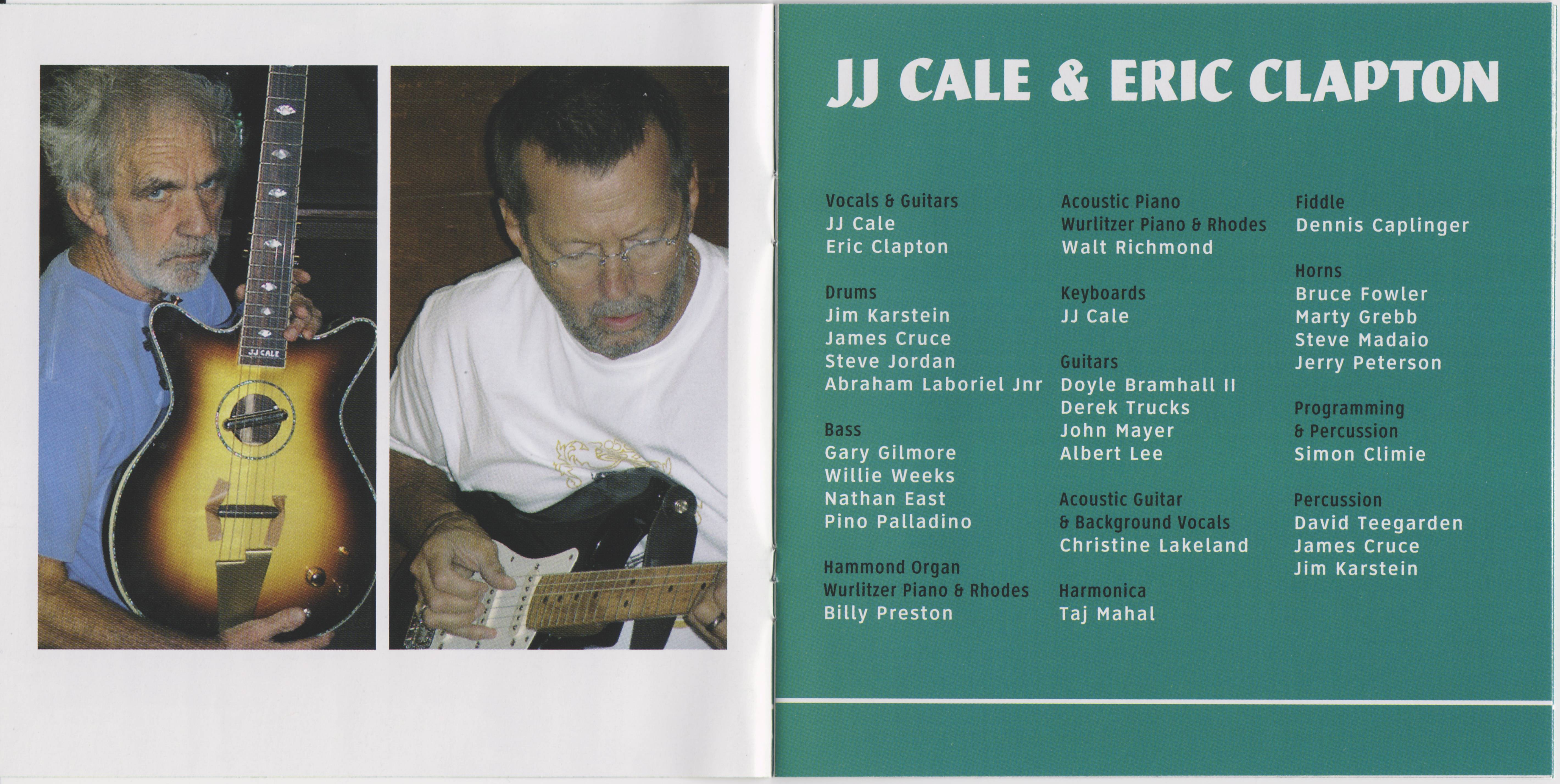 Eric Clapton The Road To Escondido : Booklet 2